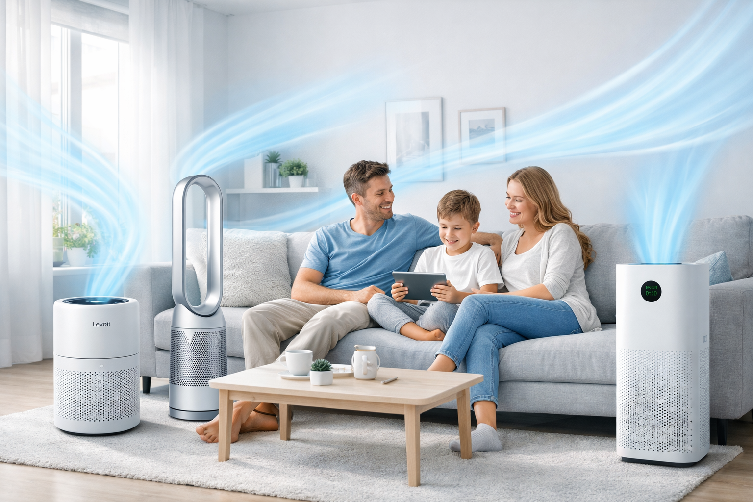 los mejores purificadores de aire para casa